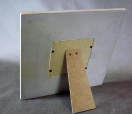 Drewniana stojąca ramka na zdjęcie 23x23 cm