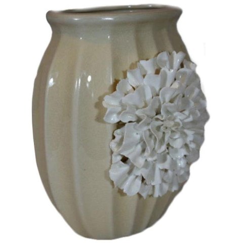 Elegancki Wazon Ozdobny z Motywem Kwiatowym na Specjalne Okazje