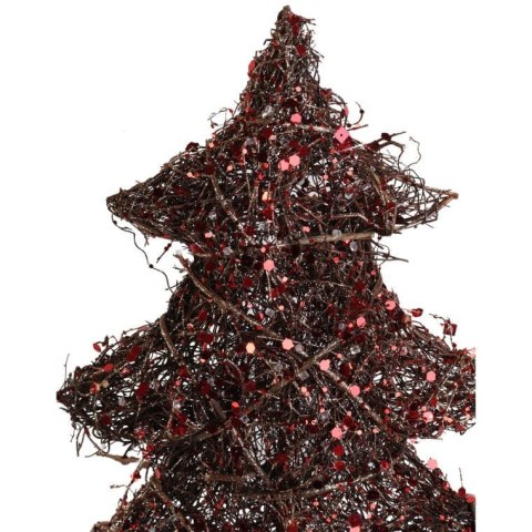 Figurka Choinka Dekoracyjna w Kolorze Brązowym