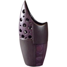 Fioletowy Wazon Ceramiczny z Antypoślizgowymi Gumkami - Część Kolekcji 4-elementowej