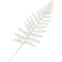 Gałązka brokatowa, biała, opalizująca, G-18RB