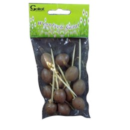 Komplet 10 Brązowych Jajek-Pików o Wielkości 1.5x8cm