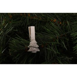 Komplet 12 choinek na klamerkach 5 cm