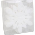 Komplet 6 Opalizujących Piankowych Zawieszek w Kształcie Śnieżynek 11cm w Boksie PVC