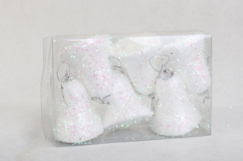 Komplet 6 dzwonków białych [YH 168]