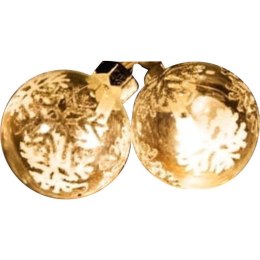 Lampki choinkowe 16 led Szklane bombki