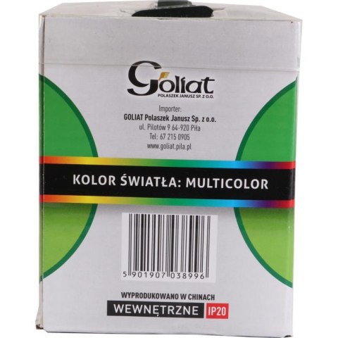 Lampki choinkowe 200 led multikolor wewnętrzne w ringu