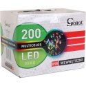 Lampki choinkowe 200 led multikolor wewnętrzne w ringu