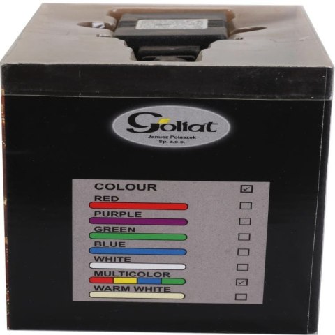 Lampki choinkowe 200 led sznur multikolor z gniazdem i flash