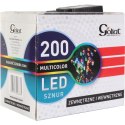 Lampki choinkowe 200 led sznur zewnętrzny multikolor
