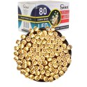 Lampki choinkowe 80 LED na baterie z TIMEREM ciepły biały