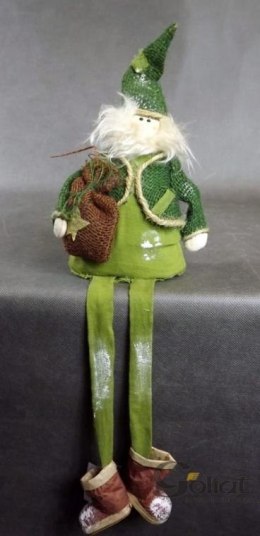 Mikołaj Dekoracja Wisząca 56x16cm ze Zwisającymi Nogami [YHAZ3038B-6]