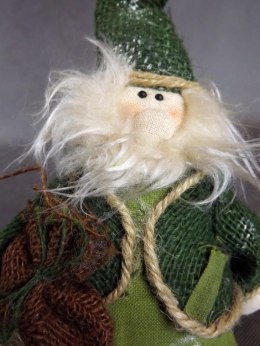 Mikołaj Dekoracja Wisząca 56x16cm ze Zwisającymi Nogami [YHAZ3038B-6]