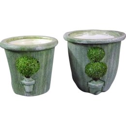 Osłonka na doniczkę z drzewkiem 8x9 cm