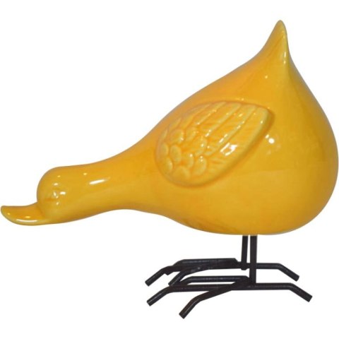 Ozdobna żółta kaczka 12 cm
