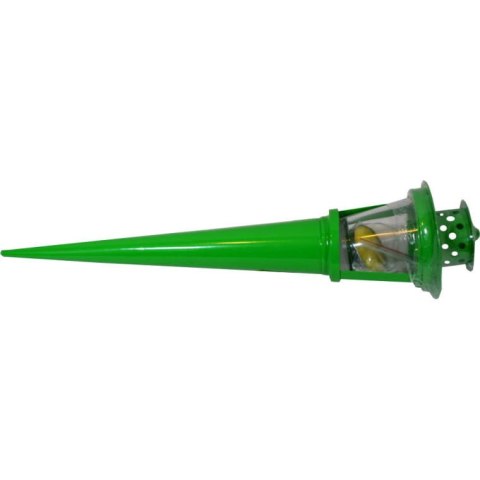 Pochodnia zapachowa Citronella do użytku na zewnątrz, zielona, metalowa