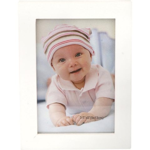 Ramka na zdjęcie biała