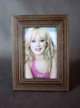 Ramka na zdjęcie stojąca kolor brązowy(cieniowana) 21x16 cm