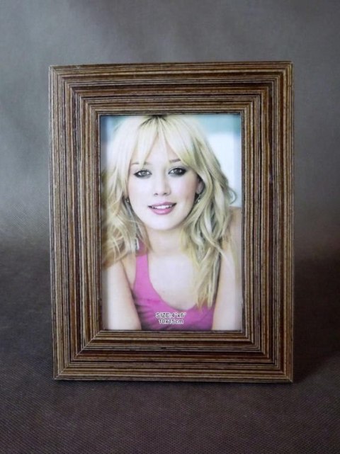 Ramka na zdjęcie stojąca kolor brązowy(cieniowana) 21x16 cm