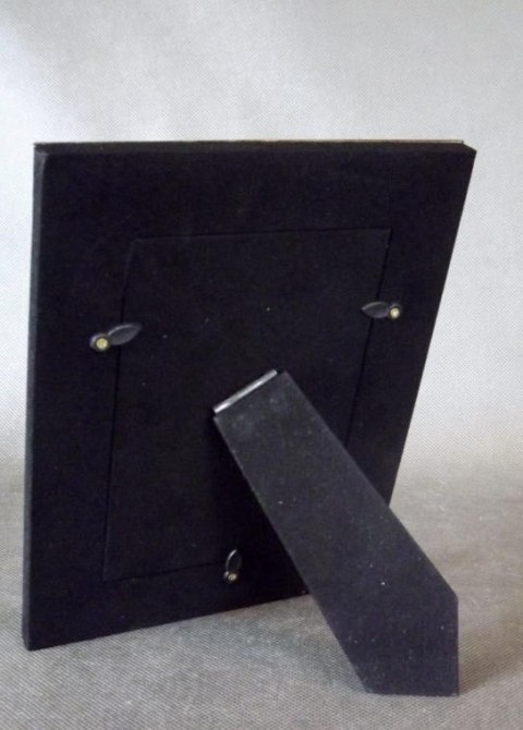 Ramka na zdjęcie stojąca kolor brązowy (imitacja skóry)