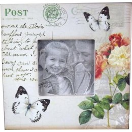 Ramka na zdjęcie stojąca kolor szarokremowy 16x 16 cm