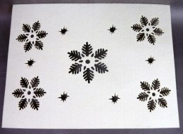 Serweta filcowa prostokątna w kolorze kremowym