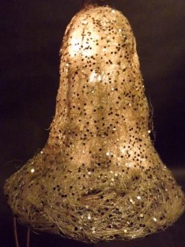 Srebrny Dzwon z Sizalu z Integracyjnym Oświetleniem LED