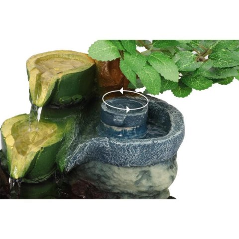 Stylowa Fontanna Domowa z Pompką Nawilżająca Powietrze 32x19 cm