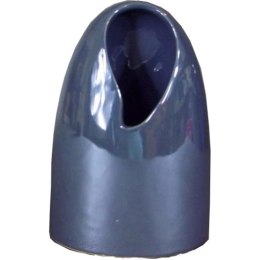 Wazon ceramiczny w kolorze niebieskim 7,5x12,5x18 cm