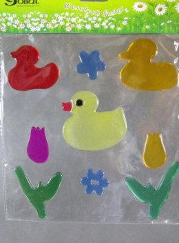 Żelki do przyklejenia kaczuszki i kwiatki