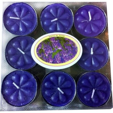 Zestaw 18 Różanych Świeczek Zapachowych Tealight, 12x12 cm