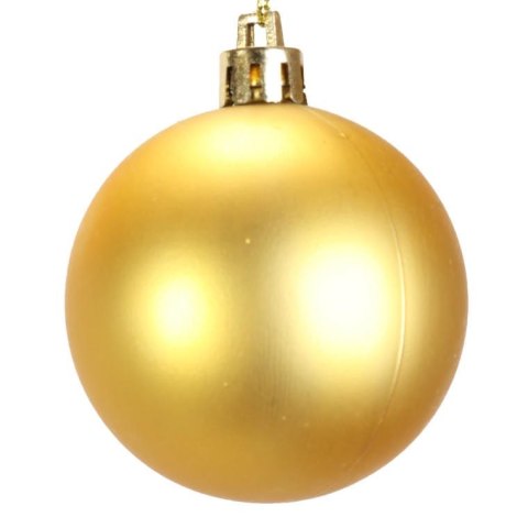 Zestaw 4 bombek plastikowych 6 cm