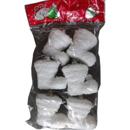 Zestaw 6 Miniatur Bucików Śnieżnych na Zawieszki