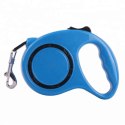 Automatyczna Smycz dla Psa Niebieska 3m - Mocna i Wygodna w Użyciu do 11kg