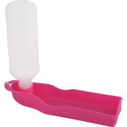 Butelka na wodę dla zwierząt różowy 500 ml DC05