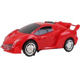 Czerwony Transformer Bumblebee - Zabawka Samochód Robot na Baterie