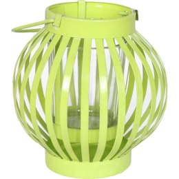 Dekoracyjna Metalowa Latarenka na Świeczkę LHW - Kolor Zielony