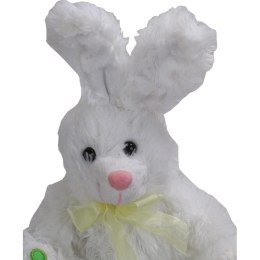 Dekoracyjny Wielkanocny Pluszowy Zajączek Biały