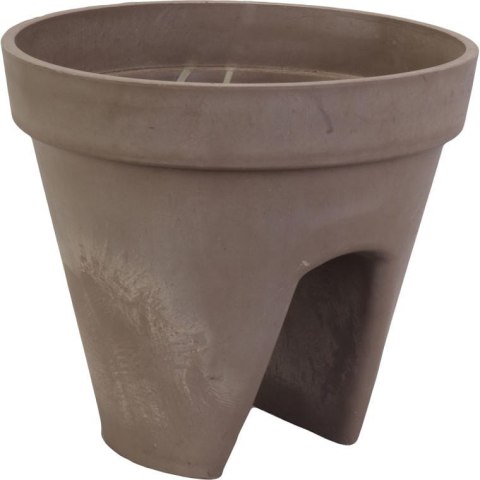 Donica na balustradę Goliat Klasyczna Beżowa z Tworzywa Sztucznego