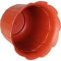 Doniczka Ogrodowa Kształt Kwiatu 18cm - Kolor Ceglany