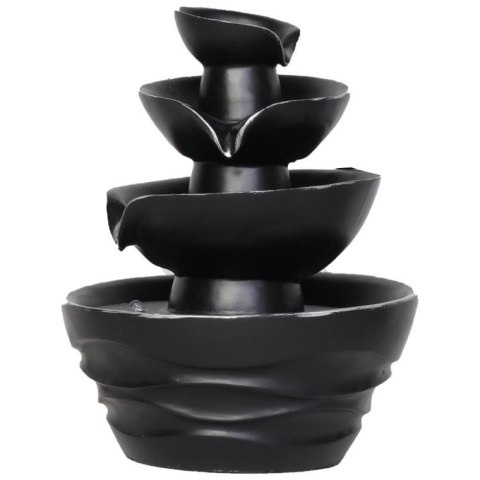 Fontanna Dekoracyjna z Podświetleniem LED i Nawilżaczem Powietrza F003B