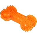 Gryzak dla psa Pomarańczowa kość z bezpiecznej gumy