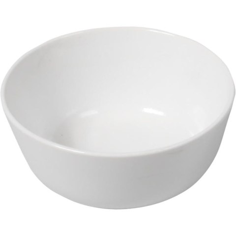 Komplet Porcelany Stołowej Białej z Możliwością Użytku w Zmywarce i Mikrofalówce