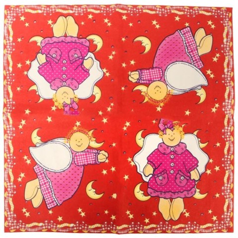 Komplet Serwetek papierowych z Aniołem