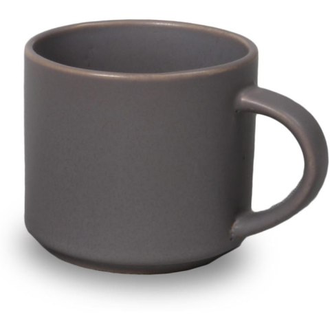 Komplet Stołowy Szary Elegance do Jadalni z Myciem w Zmywarce i Użyciem w Mikrofalówce