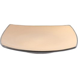 Komplet Zastawy Stołowej w Odcieniach Brązu i Beżu do Jadalni, Bezpieczna w Zmywarce i Mikrofali