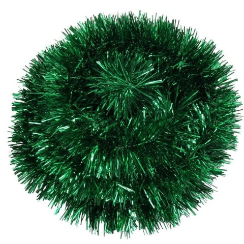 Łańcuch choinkowy z folii metalizowanej zielony 2 m