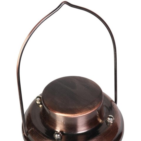 Latarnia biwakowa Retro II z uchwytem, zasilana 4 bateryjkami AA