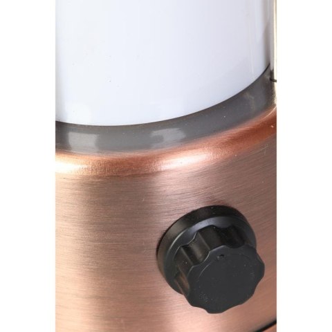 Latarnia biwakowa Retro II z uchwytem, zasilana 4 bateryjkami AA