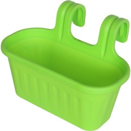 Odporna na Warunki Atmosferyczne Doniczka Balustradowa - Zielona, Podwójna